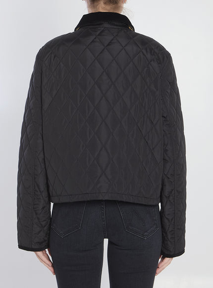 Burberry Cropped Quilted Jacket