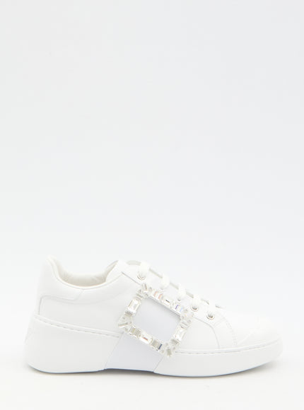 Roger Vivier Viv' Skate Sneakers White