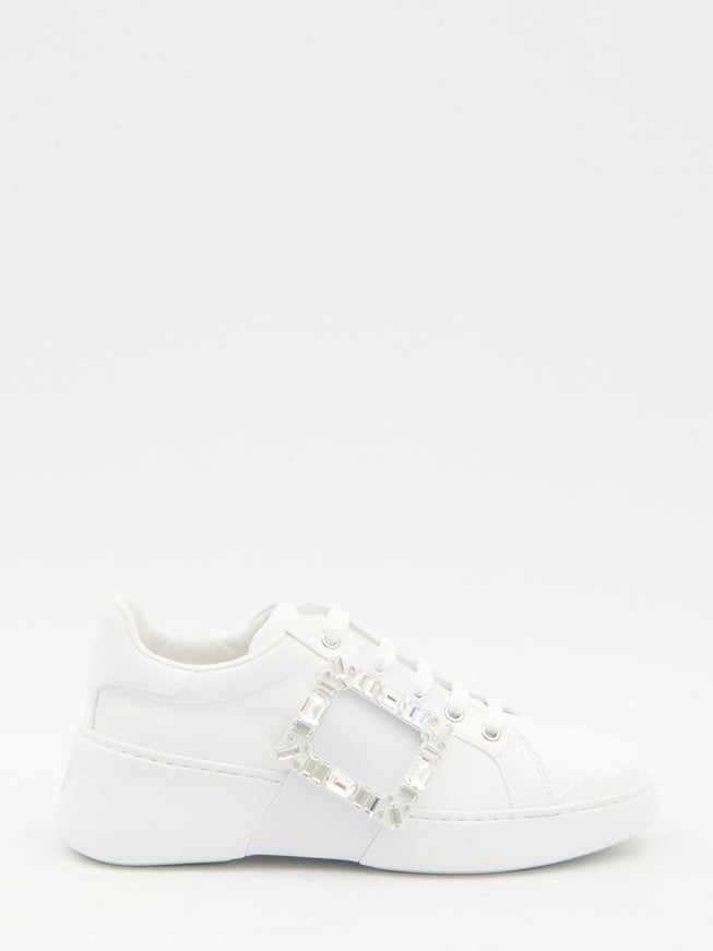 Roger Vivier Viv' Skate Sneakers White