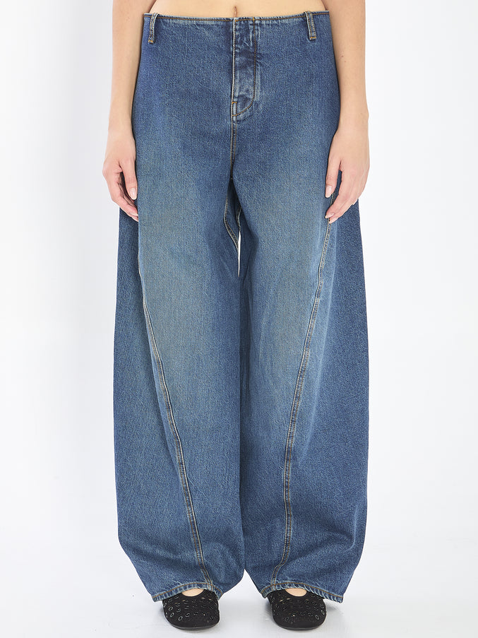 Alaia Cargo Pants Blue