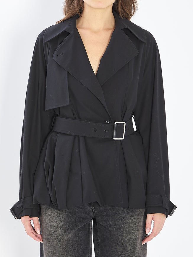 Loewe Cotton Gabardine Jacket Black