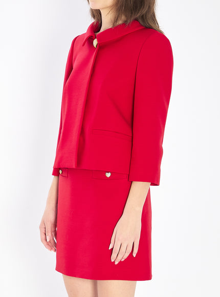 Valentino Garavani Jacket In Crepe Couture