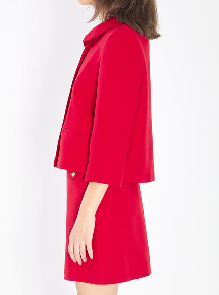 Valentino Garavani Jacket In Crepe Couture