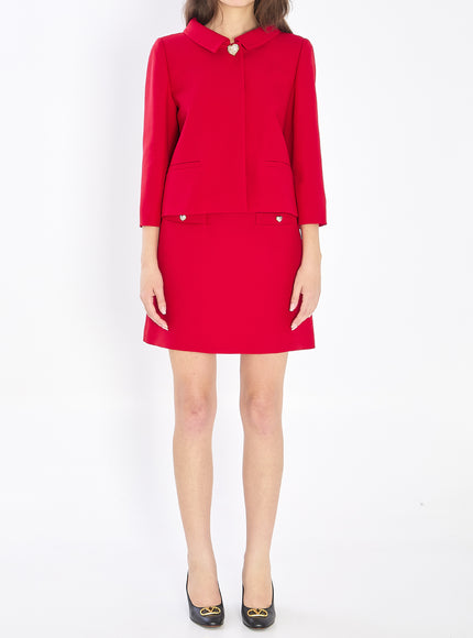 Valentino Garavani Jacket In Crepe Couture