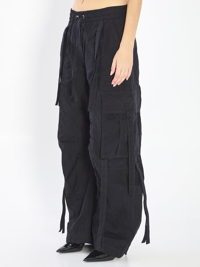 Dolce & Gabbana Waxed Cord Cargo Pants