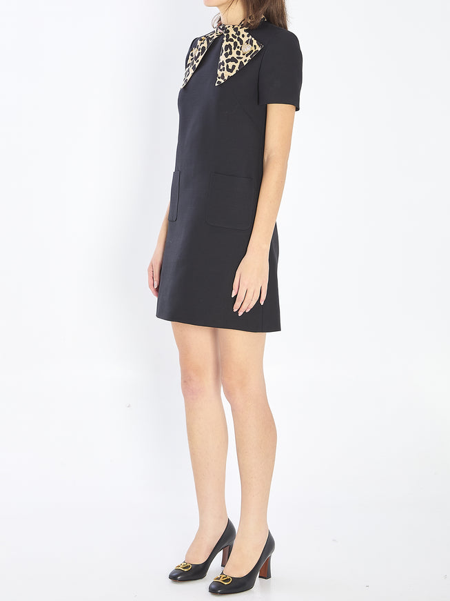 Valentino Garavani Bow Dress In Couture Crepe