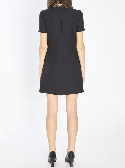 Valentino Garavani Bow Dress In Couture Crepe