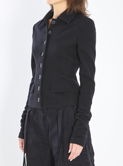 Dolce & Gabbana Single-breasted Wool Cloth Jacket