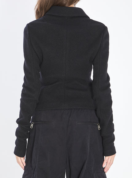 Dolce & Gabbana Single-breasted Wool Cloth Jacket