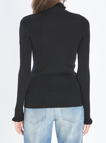 Valentino Garavani Turtleneck With Ruffles