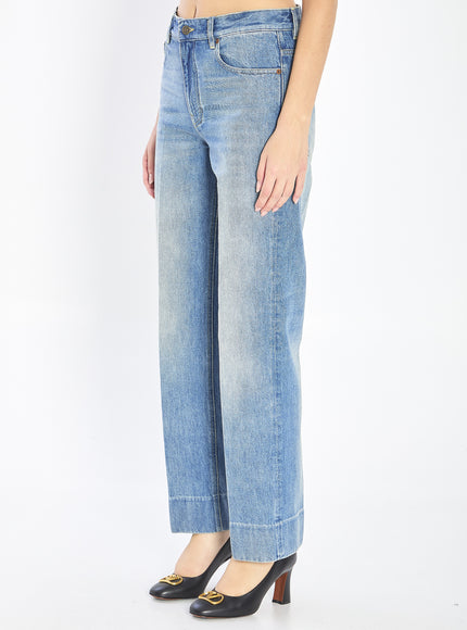 Valentino Garavani Chez Valentino Denim Pants