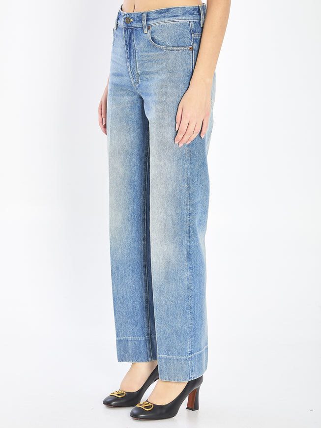 Valentino Garavani Chez Valentino Denim Pants