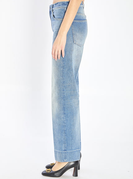 Valentino Garavani Chez Valentino Denim Pants