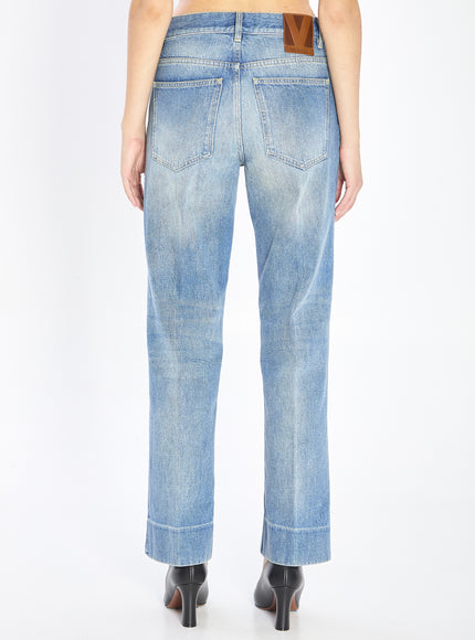 Valentino Garavani Chez Valentino Denim Pants