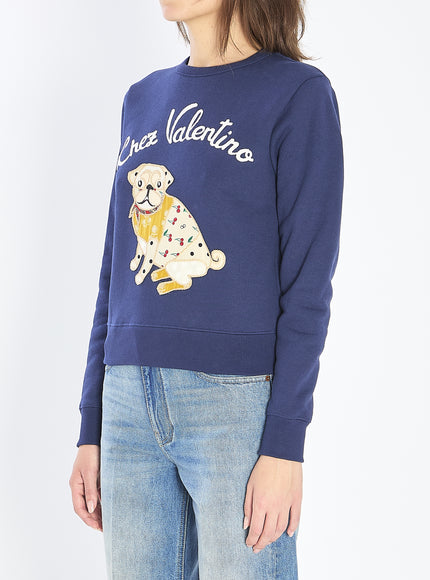 Valentino Garavani Cotton Jersey Sweatshirt