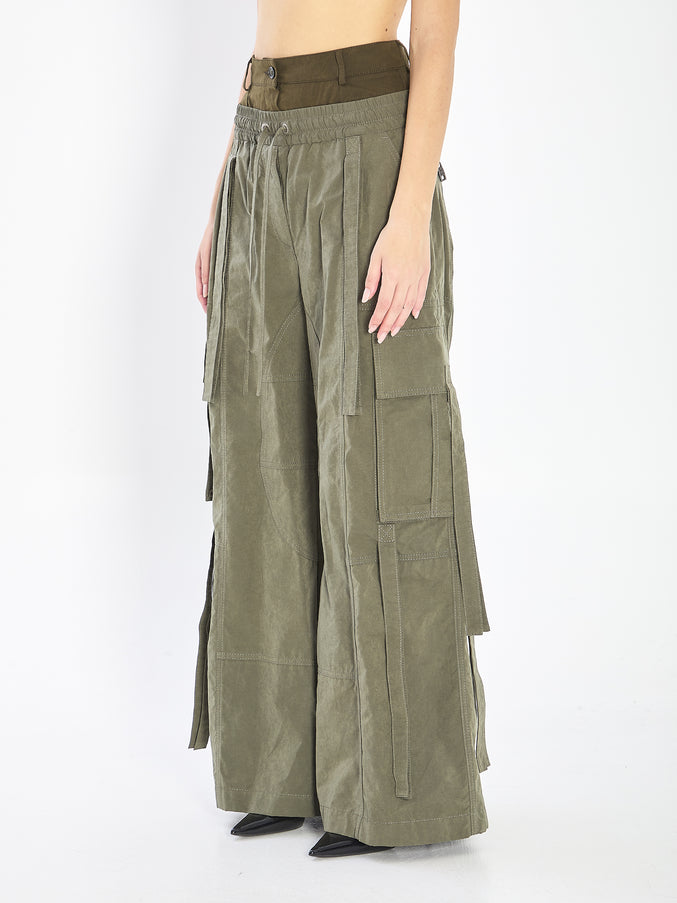 Dolce & Gabbana Waxed Cord Cargo Pants