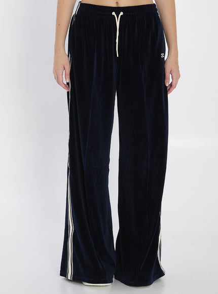 Celine Triomphe Jogging Trousers Blue