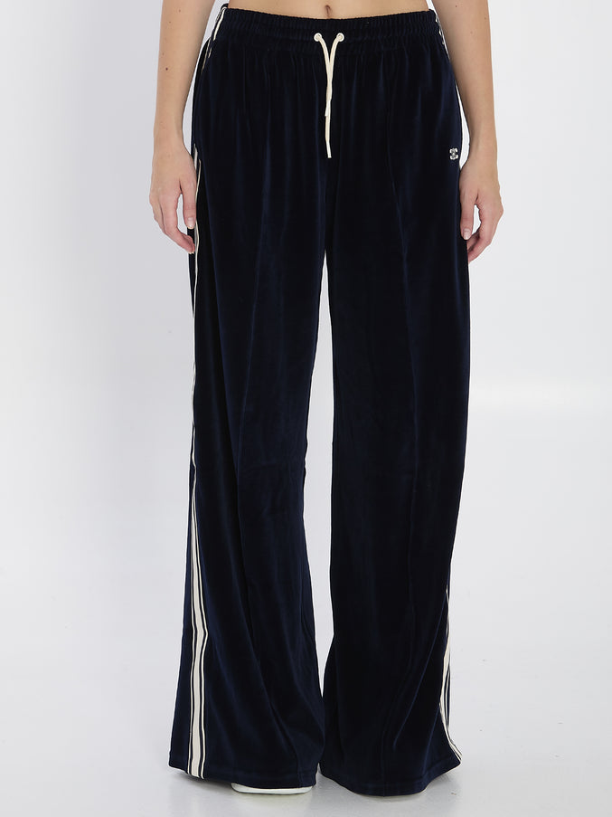 Celine Triomphe Jogging Trousers Blue