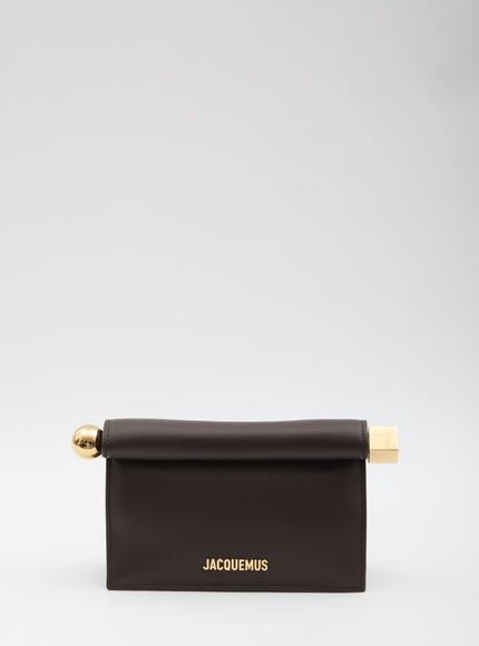 Jacquemus Small Rond Carré Pouch QT Brown