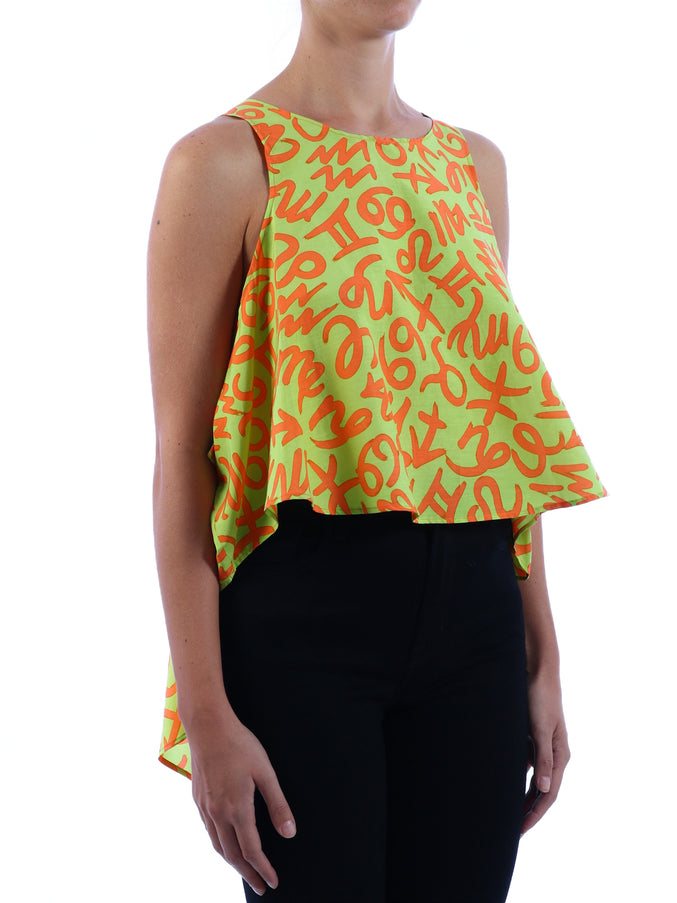 Jeremy Scott Green Top