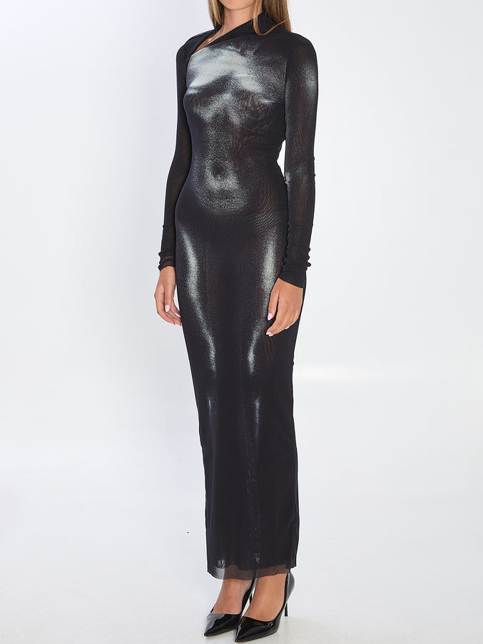 Jean Paul Gaultier Body Dust Maxi Dress