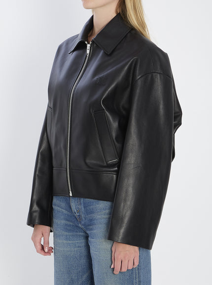 Celine Triomphe Leather Jacket