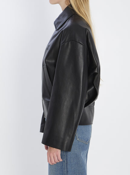 Celine Triomphe Leather Jacket