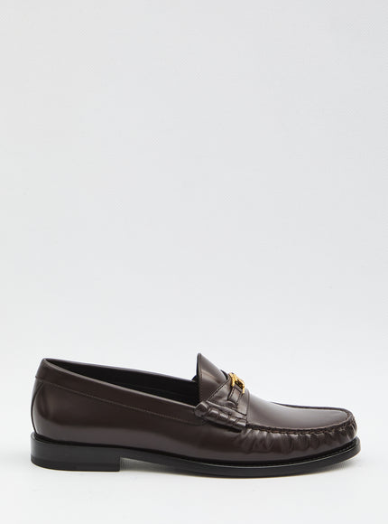 Celine Triomphe Luco Loafer Brown