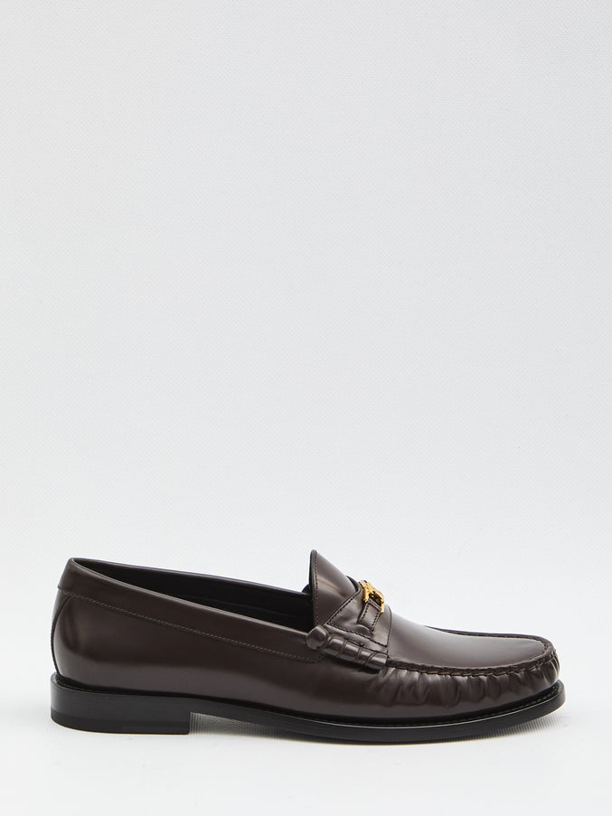Celine Triomphe Luco Loafer Brown