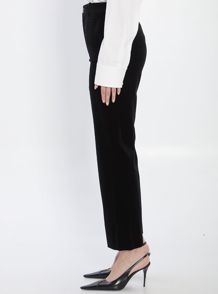 Saint Laurent Velvet Trousers