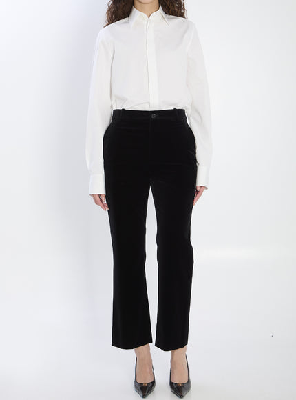 Saint Laurent Velvet Trousers