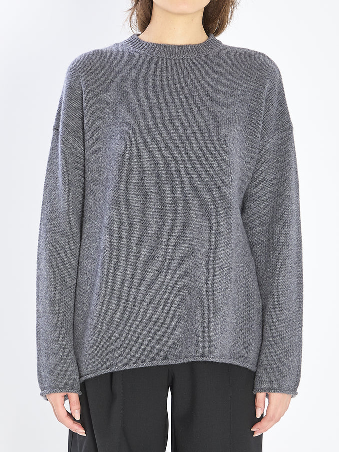 Lisa Yang Kristy Crew-neck Sweater Grey