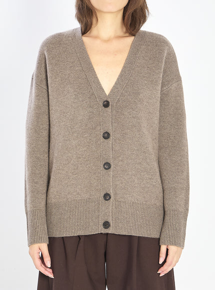 Lisa Yang Amery Cardigan Sweater Brown