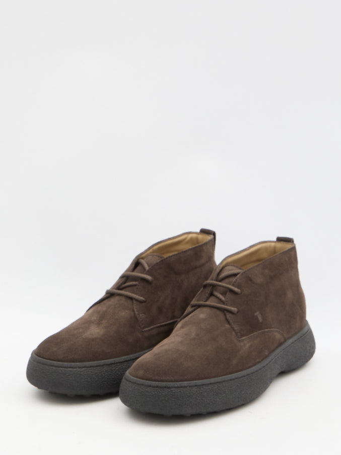 Tod's Desert Boots In Suede