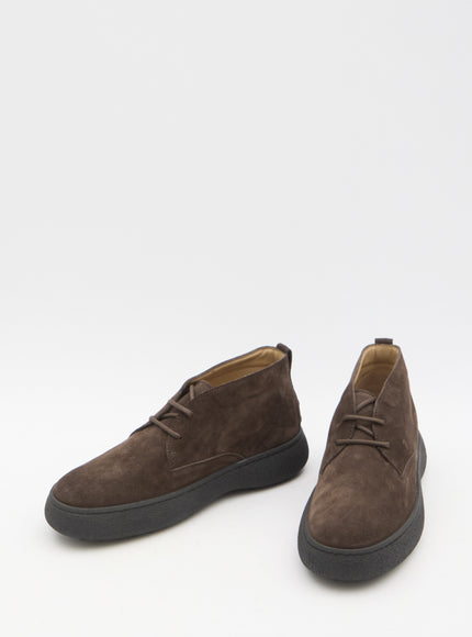 Tod's Desert Boots In Suede