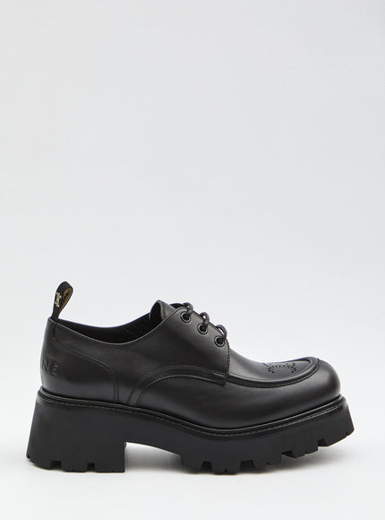 Celine Triomphe Rangers Derby Shoes Black