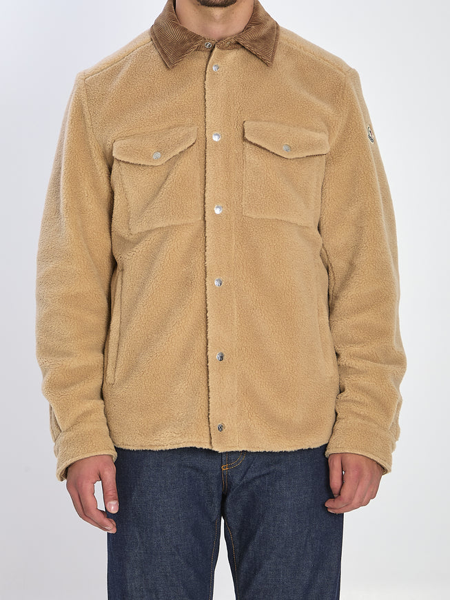 Moncler Teddy Overshirt Beige