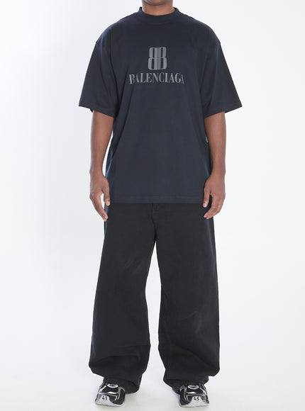 Balenciaga Bb T-shirt In Cotton