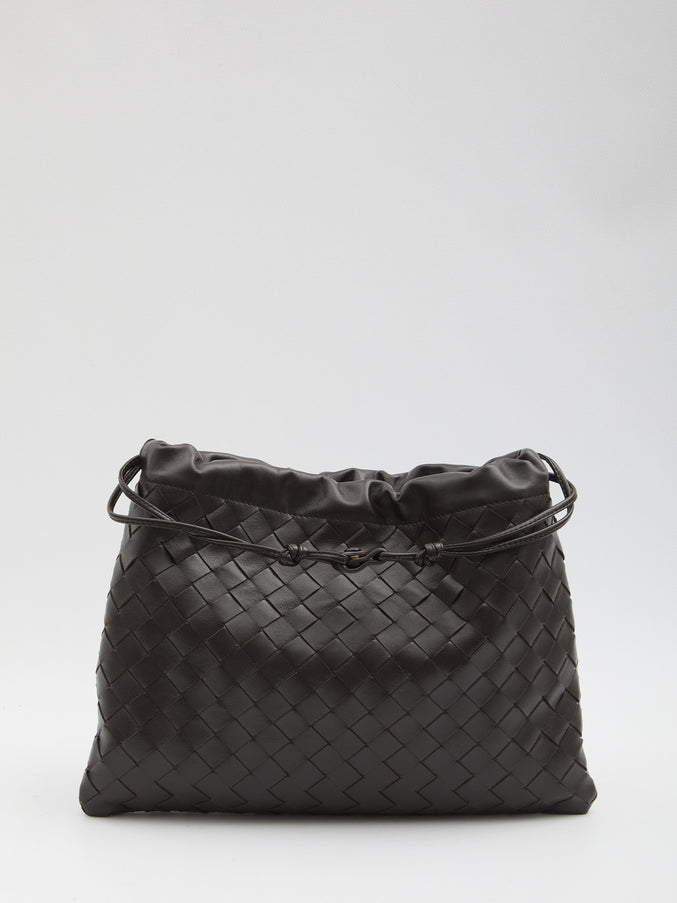 Bottega Veneta Intrecciato Dustbag Medium QT Brown