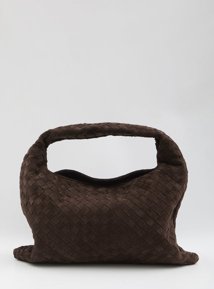 Bottega Veneta Hop Bag Small QT Brown