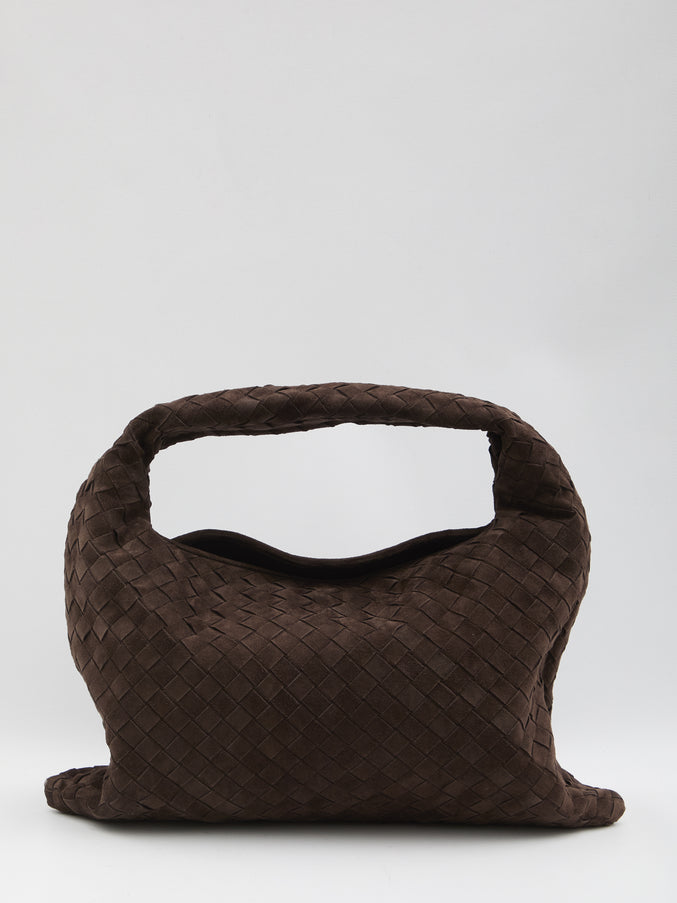 Bottega Veneta Hop Bag Small QT Brown