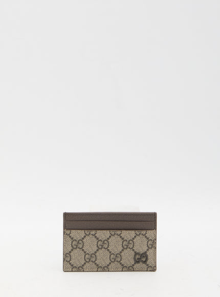 Gucci Bicolor Gg Card Holder QT Beige