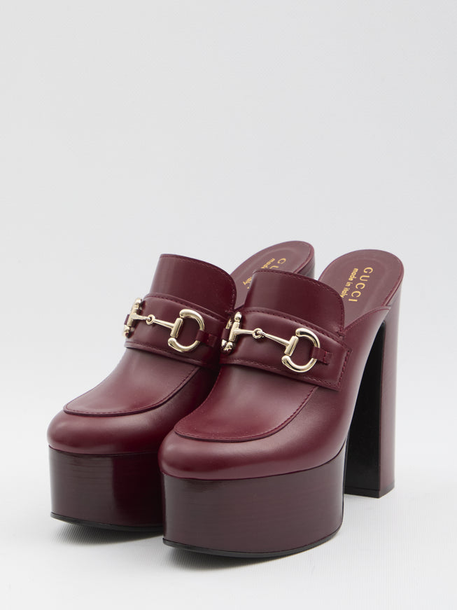 Gucci Platform Mules With Horsebit