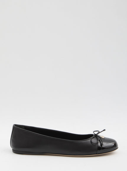 Gucci Doppia G Ballerina Flats Black