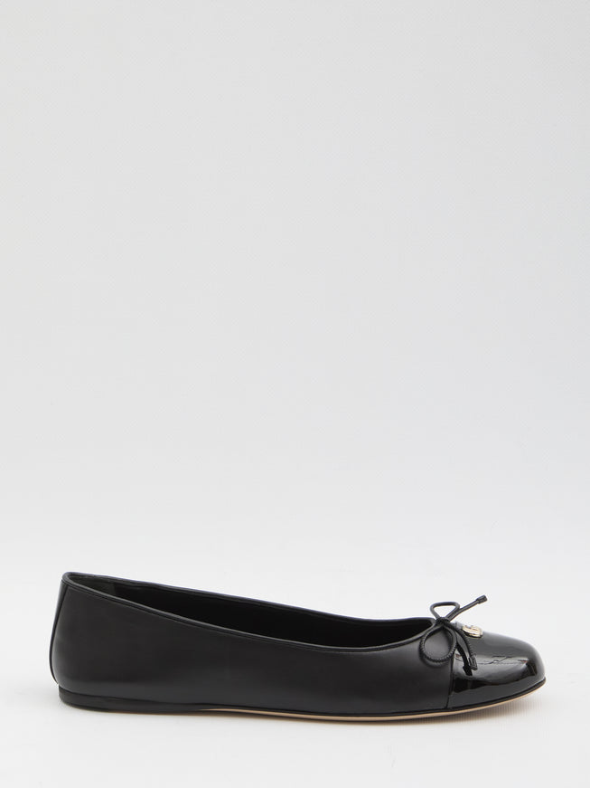 Gucci Doppia G Ballerina Flats Black