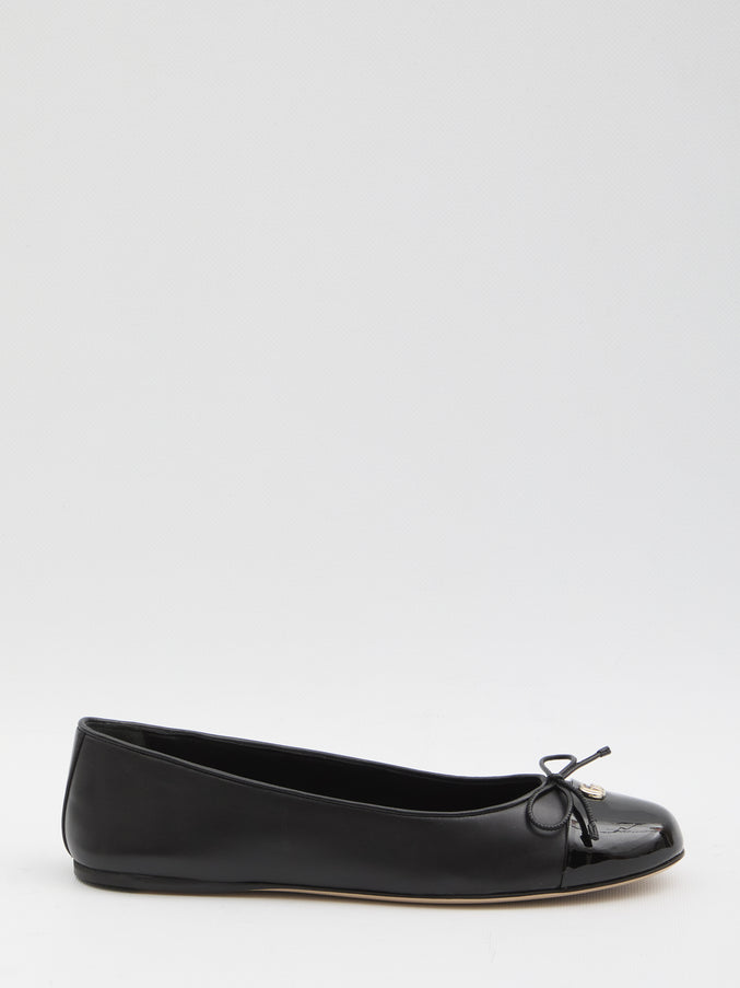 Gucci Doppia G Ballerina Flats Black