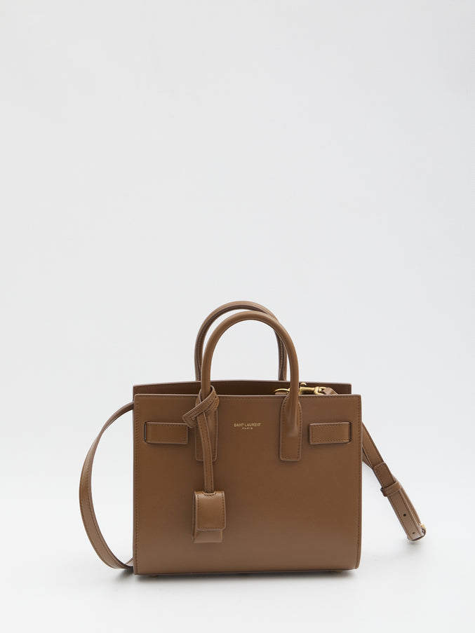 Saint Laurent Sac De Jour Nano Bag QT Brown