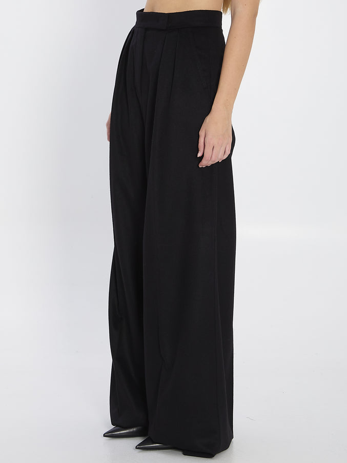 Max Mara Camel Flare Trousers