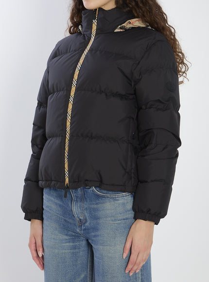 Burberry Puffer Jacket With Concealed Hood
