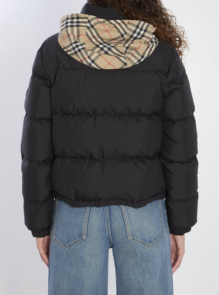 Burberry Puffer Jacket With Concealed Hood